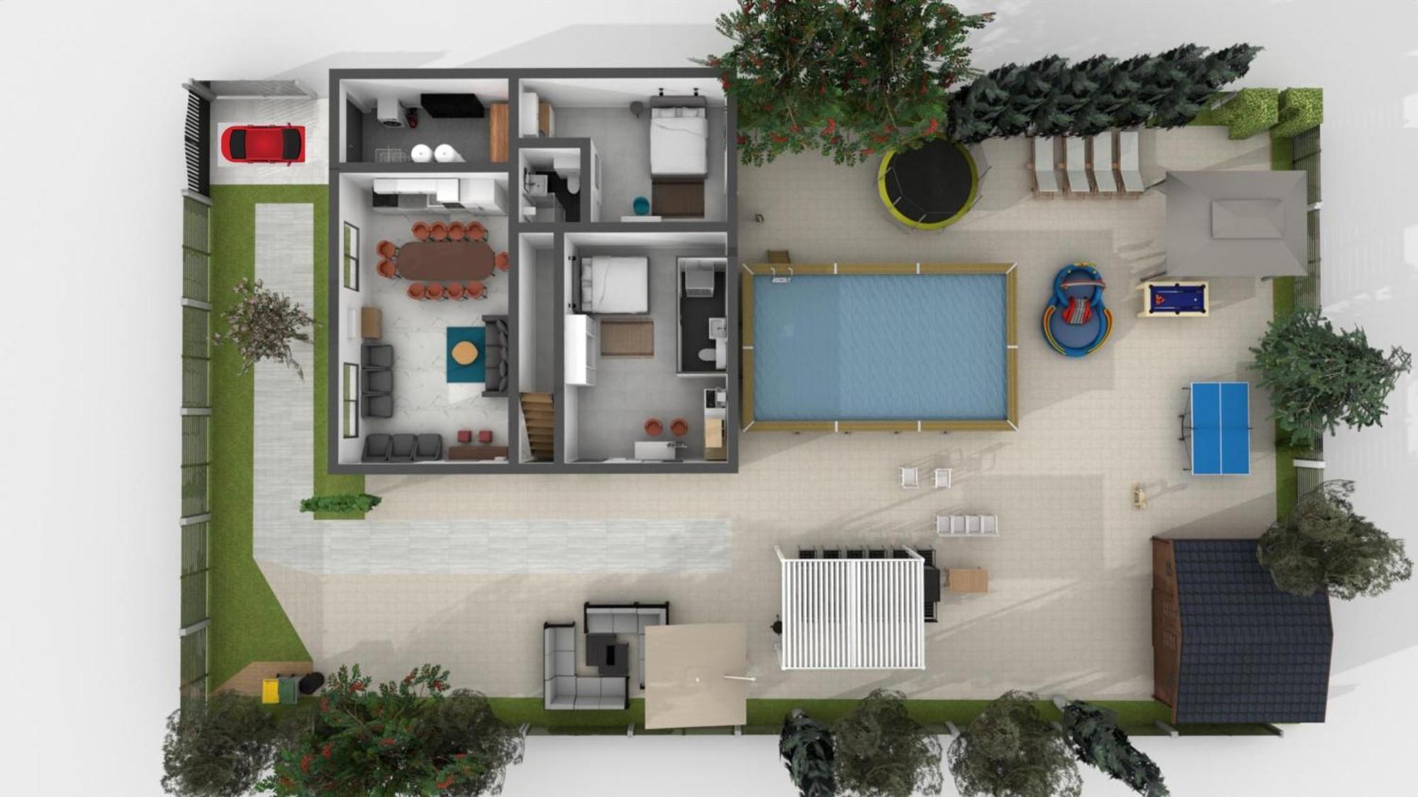 Dne Villa- Disney-paris - Holidays House - Maison De - Piscine - Pool- 6 Chambres- 6 Sdb - 6 Bedrooms - 6 Bathrooms * Gournay-Sur-Marne